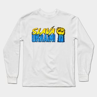 Slava Ukraini - Glory to Ukraine #nowar Long Sleeve T-Shirt